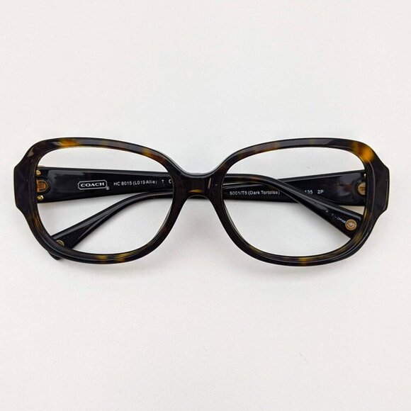 🕶️Frame Only! Coach HC8015 L019 Allie Sunglasses 58/17 135 /YHI622🕶️​ - Picture 1 of 6